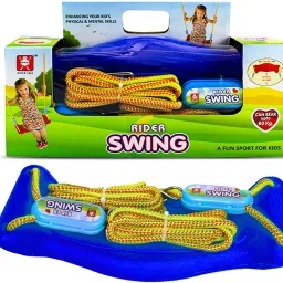 Adjustable Rider Swing for Kids, High Weight Support, Swing for Indoor & Outdoor-14