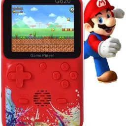 New Edition Retro Video Game Console,SUP+ Game Box 500 in 1: Trendy Console,Super Wide LCD,6 hrs Continuous Gameplay -USB Rechargeble(Multicolor) (Latest Edition)-image-42