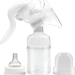 GentleFlow Manual Breast Pump with Anti-Colic Nipple & 150ml Bottle - Manual-image-84