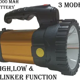 mitsales 3 Km Long Range Torch With 350 W Laser Light ,3 modes & 10000 Mah Battery Torch image 5