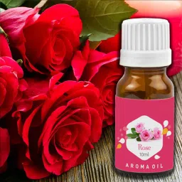 PEEPRESION Electric Brown Diffuser with 2 High Scented Lavender, Rose Aroma Oil (10ml Each) Fragrance Your Home, Office, Study Table, Dinning Table, Meeting Room, Studio Diffuser image 3