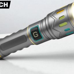X484 LED Flashlight Torch – Zoomable, Heavy Duty, Outdoor Use Torch-image-6