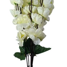 Artificial White orchids Flower(set 1) White Orchids Artificial Flower-image-5
