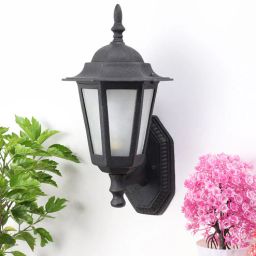 eliante by jainsons lights Vitara Black Metal Outdoor Wall Light-picture-7