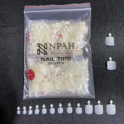 False Toenails Tips 500 PCS 12 Sizes Full Cover Artificial-image-8