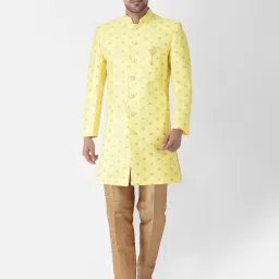 SG LEMAN Self Design Sherwani-image-12