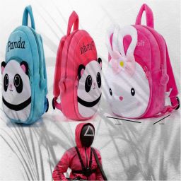 Small 11 L Backpack PINK+BLUE+KONGY REBBIT 3PIECE-image-13