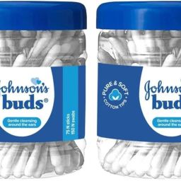 Cotton Ear Buds,75 Units (150 Swabs) X 2-14