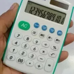 AN Small And Superior Quality Pocket Calculator for Easy Uses & Carry MI-222N MI-222N White BasicCalculator-21