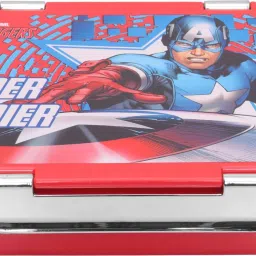 Wowsteel Stainless Steel Insulated Lunch Box Sr. Super Solider for school Kids 1 Containers Lunch Box-image-2
