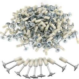 7.3mm Nail Gun Manual Steel Nails, Round Nails 100 pcs Rivet (Aluminium) Rivet-10