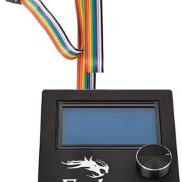 WOL3D Creality Ender 3 Original LCD Display Board with Ribbon Cable and bracket Extruder image 2
