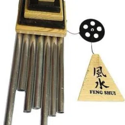 Feng Shui Vastu 7 Pipe Wind Chime for Balcony, Window, Home and Garden Aluminium Windchime-image-64