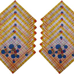 KUBER INDUSTRIES Cotton 12 Pieces Handkerchief set (Multi)-CTKTC5431 ["Multicolor"] Handkerchief-image-57