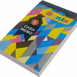 accounts Cash Memo 100 +100 Pages A5 Cash Memo Book 100 Pages A5 1-Part Cash Memo image 4