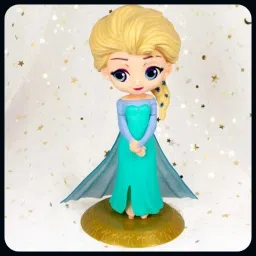 Figure-Cute Big Eyes Q posket Princess Doll Toy Cake Topper, Disney-image-40
