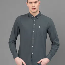 red tape Men Regular Fit Solid Button Down Collar Casual Shirt-picture-29
