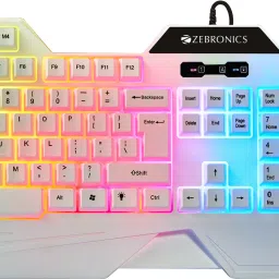 ZEBRONICS Zeb-Optimus(Zeb-KMC 2) Wired USB Standard Gaming Keyboard Compatible with Desktop, Laptop, Mac-3