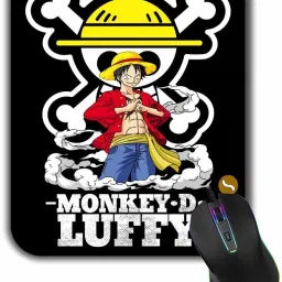 Stargust Computer Anime Mix Printed Mousepad with Anti-Slip Base - Monkey D Luffy 3MM Mousepad-20