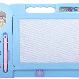 askyenterprises Magnetic Slate Whiteboard and Blackboard with Chalk image 3