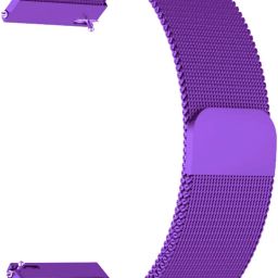 ACM Watch Strap Magnetic for Noise Colorfit Thrive Smartwatch Belt Band Purple Smart Watch Strap-image-25