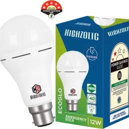 Power Cut Special 12W Emergency Bulb with Inbuilt Battery 3 hrs Bulb Emergency Light-6
