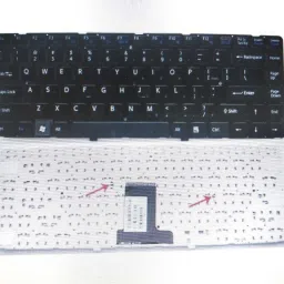 TechSonic VPC-EA VPC-EA12EA/BI VPC-EA12EG/WI PCG-61211 PCG-61211L PCG-61211M BLACK Laptop Keyboard Replacement Key-24