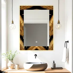 luppra 17.5×23.5″ Rectangle LED Mirror Bathroom Mirror-picture-9
