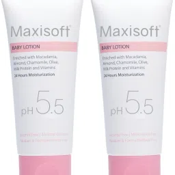 maxisoft Baby Lotion - 100 ml Pack of 2 image 2