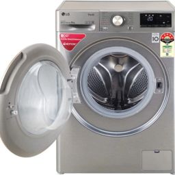 lg 8 kg with Wi-Fi Enabled Fully Automatic Front Load Black image 2