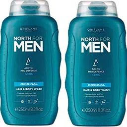 oriflame sweden north for menl body and hair wash 250 ml.-picture-3