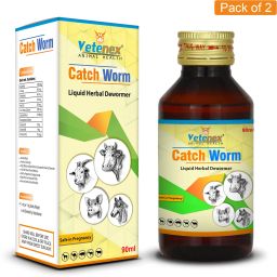 Catch Worm - Veterinary Liquid Herbal Dewormer for Cattle, Goat, Sheep, Pig Pet Health Supplements-27