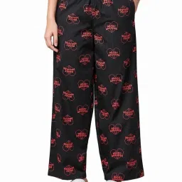 All Over Printed Regular Fit Women Pyjama-image-1