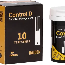 Control D CS10 10 Glucometer Strips-81