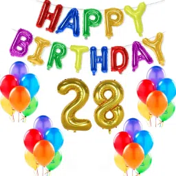Combo for 28th Birthday Party Decoration items-image-53