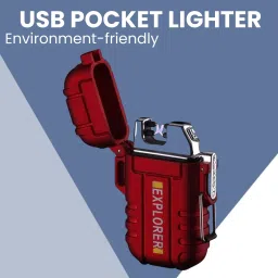 Explorer USB (Cigaratte Lighter)Windproof Flameless ARC Rechargeable LighterR88 Explorer USB (Cigaratte Lighter)Windproof Flameless ARC Rechargeable LighterR88 Pocket Lighter-image-77