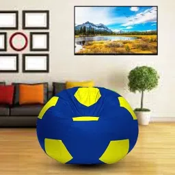 XL Pouffe Bean Bag Cover(Without Beans)-image-20
