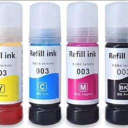 gAdi 003 Ink Bottle for Epson L3110,L3150,L4150,L4160,L5190,L6160,L6170 Printers Black + Tri Color Combo Pack Ink Bottle-image-80