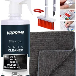 VRPRIME Laptop Cleaning Kit Screen Cleaner 500 ml With Microfibre Cloth for Computers for Computers-13