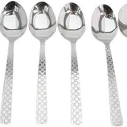 DINETTE STAINLESS STEEL TEA SPOON 6 PCS Stainless Steel Cutlery Set-image-62