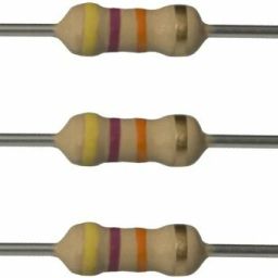 47K ohm 1/4w 5% resistor, Set of 20 resistance 47K Carbon Film Resistor Fixed Resistor-image-45