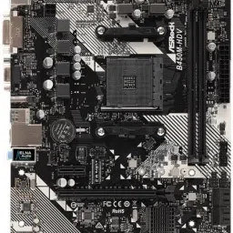 Jmss asr1 AM3Socket MicroBTX AMD B450 Chipset DDR4 Motherboard for Desktop image 4