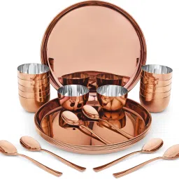 Pack of 24 Stainless Steel FnS BonBon Rose Gold 24 pcs Stainless Steel Dinner Set Dinner Set-22