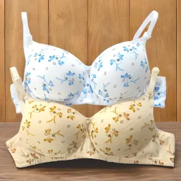 Pack of 2 Women Push-up Lightly Padded Bra-image-102
