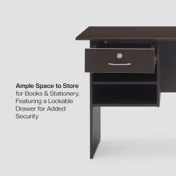 green soul Rhine Multipurpose Writing/Computer/Office Table|Ideal Desk for Home & Office Engineered Wood Study Table image 3