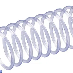 Salty Transparent Spiral Binding Ring 8mm,10mm & 12mm (3Pcs Of Packet) Manual Ring Binder image 2