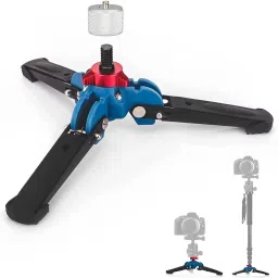 MVPRO Portable Universal Mini Three Feet Support Tripod Stand Base Monopod Stand Monopod image 2