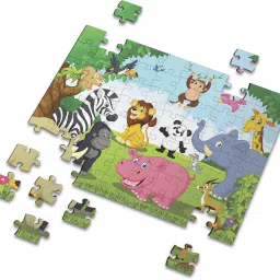 bookford Era Of Jungle Jigsaw Puzzle Game & Fun and Learning image 3