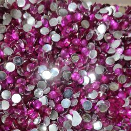 Round Pink Kundan Stones for Jewellery Decoration and Crafts, 6mm (Pack of 500)-picture-37
