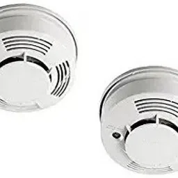 Smoke Detection Sensor Alarm DIY 2 PC Pack Fire Alarm Box-46
